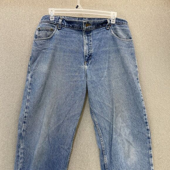Carhartt B17 DST Relaxed Fit Straight Leg Jeans Men’s 38x36 Distressed Work - Picture 8 of 13